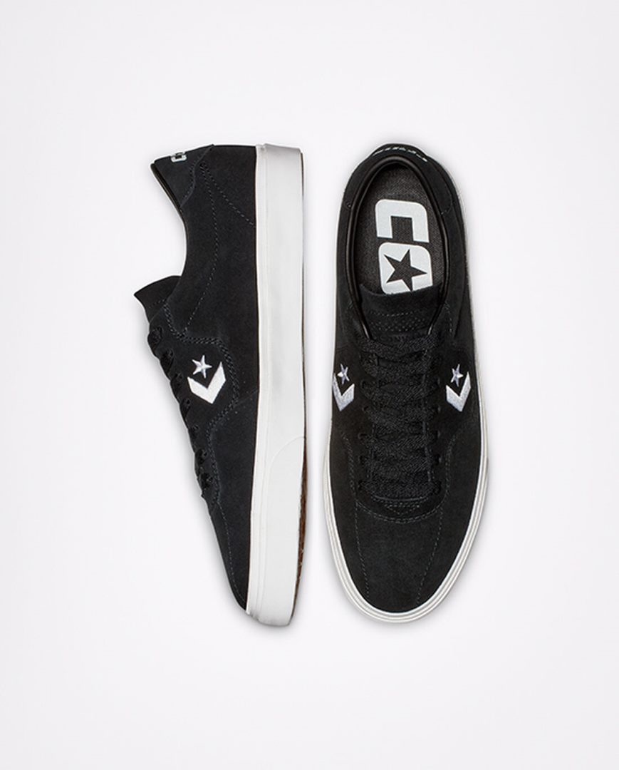 Bascheți Dama Converse CONS Louie Lopez Pro Negrii Albi | RO CZRVT407